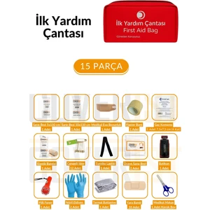 Ilk Yardım Çantası Bez Ekonomik Paket
