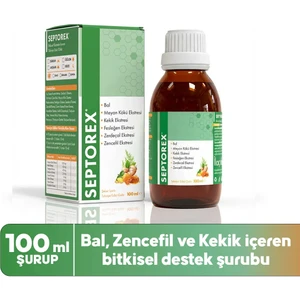 Ballı Zencefilli Kekikli Bitkisel Şurup 100 ml