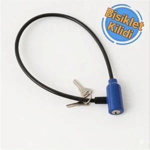 Cmc Tools Ince Bisiklet Kilidi 7 Mm X 60 Cm