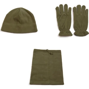 Single Sword Askeri Haki 3'lü Polar Bere,boyunluk,eldiven Seti