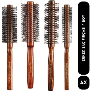 4X Erkek Saç Fırçası