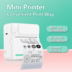 Kablosuz Mini Termal Printer/cep Yazıcısı Seti
