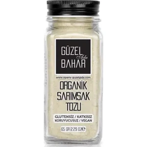 Güzel Ada Gıda Organik Sarımsak Tozu 65gr