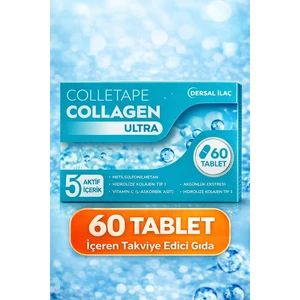 Dersal İlaç Colletape Collagen Ultra 60 Tablet
