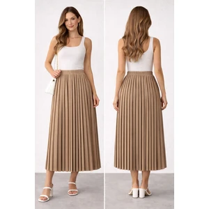 Umut Tekstil Piliseli Etek,düz Piliseli Etek