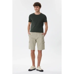 Lee Cooper Man 1 Erkek %100 Pamuk Şort Camel