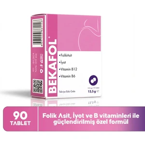 Beka Pharma Bekafol Folik Asit 400 mcg 90 Tablet