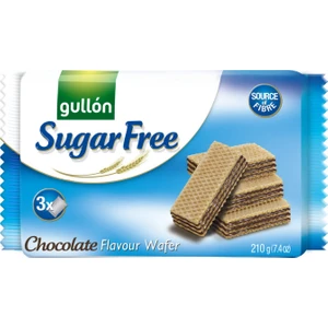 Kakao Kremalı Şekersiz Gofret 210 Gr