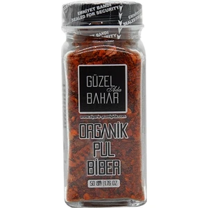 Güzel Ada Gıda Organik Kırmızı Pul Biber 50gr