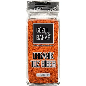 Güzel Ada Gıda Organik Tatlı Toz Biber 50 gr
