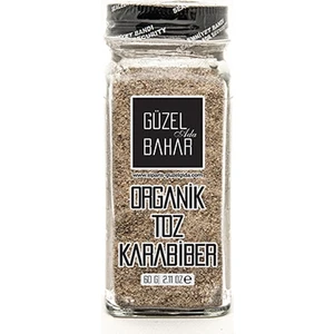 Güzel Ada Gıda Organik Toz Karabiber 60 gr