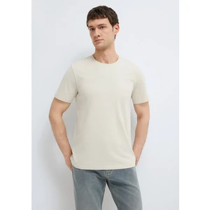 Bej Basic Tişört 065574-70144