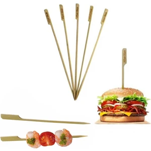 Yassı Çöp Şiş 15 cm 50 Adet