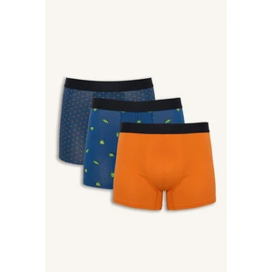 Regular Fit Hayvan Desenli 3'lü Boxer G9377AX26SP
