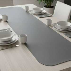 Grand Fine Art 1 Adet Deri Runner Oval KENARLI-40X140 cm