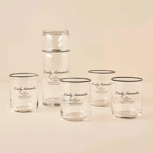 Bella Maison Daily Reminder Su Seti Siyah