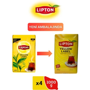 Yellow Label Dökme Çay 1000 gr 4'lü