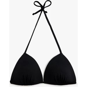 Boyundan Bağlamalı Üçgen Bikini Üstü