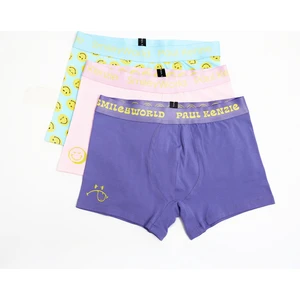 Paul Kenzie | Smileyworld - 3'lü Erkek Boxer