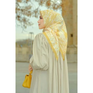 Granada Kare Eşarp - Lemon
