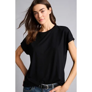 Bisiklet Yaka Basic Düz Kısa Kollu Tişört H6449AX26SM