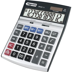 Hesap Makinesi 12 Haneli Silver Yeni