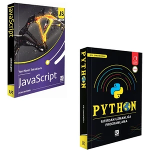 Javascript & Python Programlama Seti Mesleki Hazırlık Ciltli Türkçe 884 Sayfa