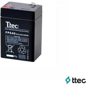 6V 4AH Bakımsız Kuru Akü