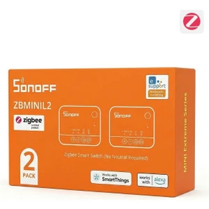 Zigbee Mini L2 Nötrsüz Akıllı Röle 2 Adet