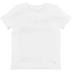 Basic Çocuk Beyaz Kısa Kol T-Shirt
