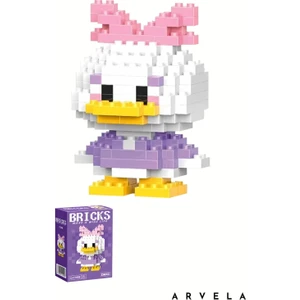 Daisy Duck Bricks Karakter Figürü – Mini Blok Oyuncak