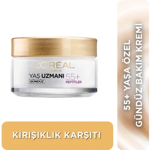 L'Oréal Paris Yaş Uzmanı 55+ Kırışıklık Karşıtı Yenileyici Krem