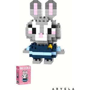 Judy Bricks Karakter Figürü – Mini Blok Oyuncak