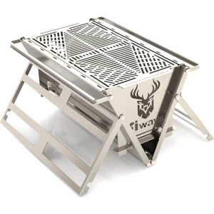 Katlanır Krom Paslanmaz Mangal