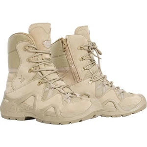 Vogel Tactical Vogel M1491 Fermuarlı Bej Askeri Bot M1491