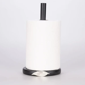 Leaf Kağıt Havluluk Siyah Gümüş