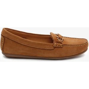 Kadın Taba Hakiki Deri Loafer Ayakkabı 6Y2WA57725