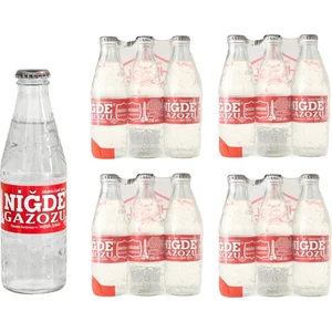 Niğde Gazozu 250 ml x 24'lü Ferahlatıcı Lezzetli İçecek 6 lt Miktar ile Sağlıklı Seçim
