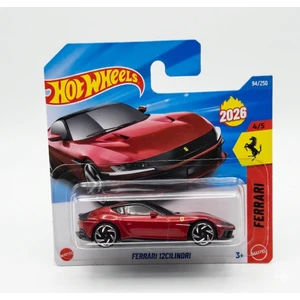 Hot Wheels Regular Ferrari 12 Cılındırı 1:64 Model Araba