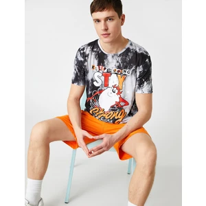 Tazmanya Canavarı Oversize Tişört Lisanslı Baskılı