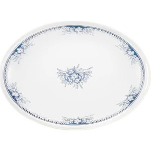 Madame Coco Blanche Oval Tepsi