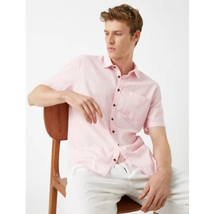 Kısa Kollu Gömlek Pamuklu