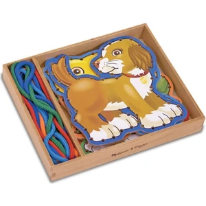 Melissa & Doug Ahşap İp Geçirme - Evcil Hayvanlar