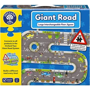 Orchard Puzzle Dev Yol Yapbozu (Giant Road Jigsaw)