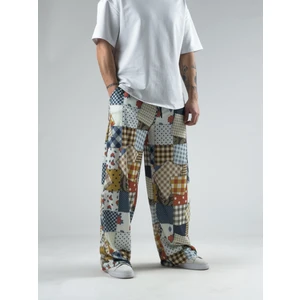 Patchwork Erkek Baggy Pantolon COC3018