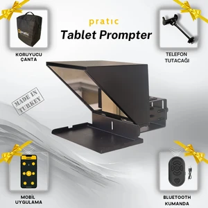Pratic Prompter Pratic Tablet Prompter (%100 Yerli Üretim & Yazılım)