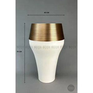 Cleopatra Saksı 70CM Metal