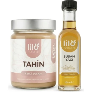 Lilo Natural Tahin ve Susam Yağı Seti