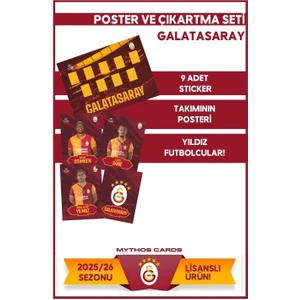 Mythos Cards Galatasaray Sticker Pack