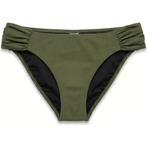 Haki Çok Dar Kalın Kenarlı Bikini Altı